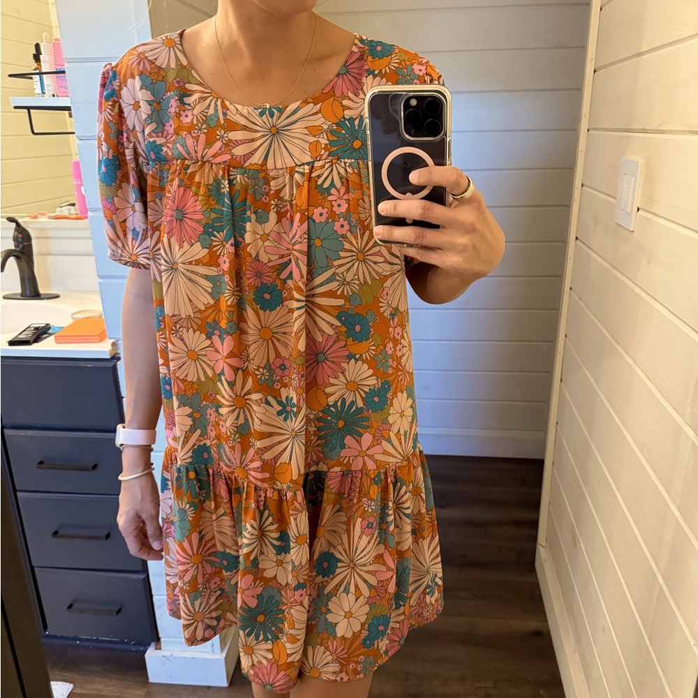 BB Dakota By Steve Madden Retro Mini Dress
